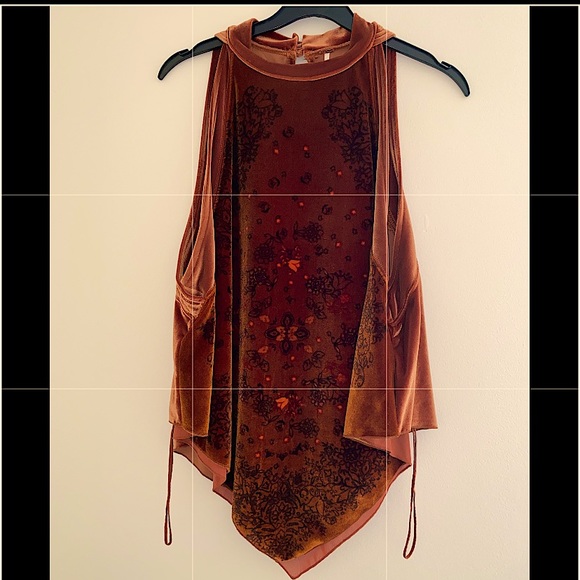 Free People Bandana Velvet Tank - Picture 2 of 7